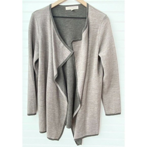 Lineamaglia Wool Blend Open Front Cardigan GUC | Size Large - Picture 1 of 6